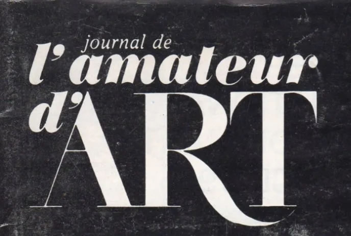 L'Amateur d'Art - 1990